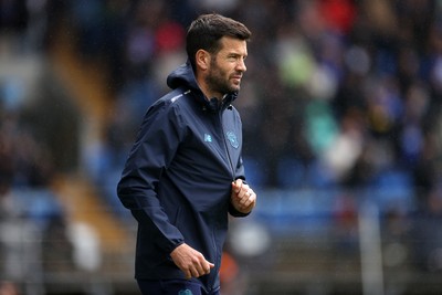 200925 - Cardiff City v Bradford City - SkyBet League One - Cardiff City Manager Brian Barry-Murphy 