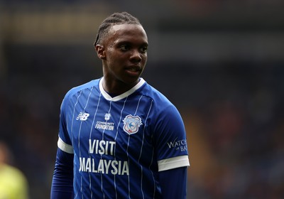 200925 - Cardiff City v Bradford City - SkyBet League One - Ronan Kpakio of Cardiff City 