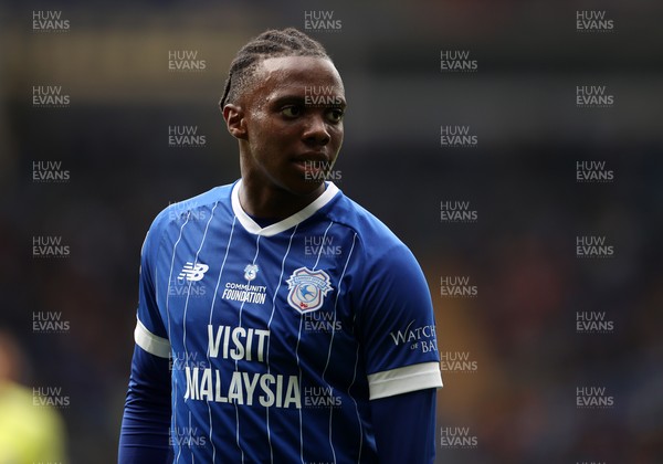 200925 - Cardiff City v Bradford City - SkyBet League One - Ronan Kpakio of Cardiff City 