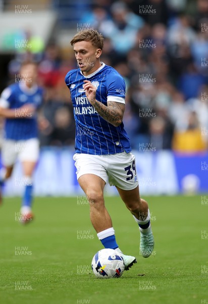 200925 - Cardiff City v Bradford City - SkyBet League One - Isaak Davies of Cardiff City 