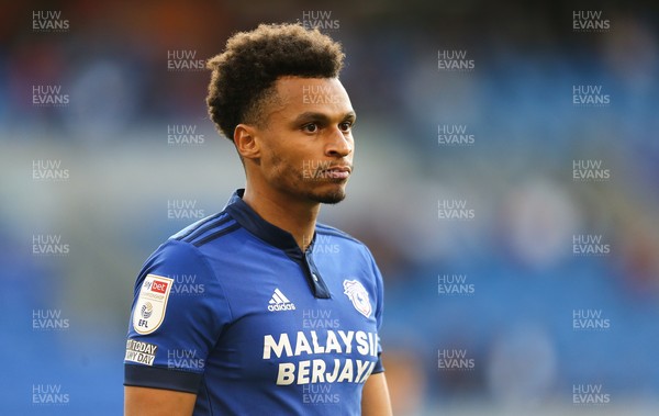 240821 - Cardiff City v Brighton and Hove Albion, EFL Carabao Cup - Josh Murphy of Cardiff City
