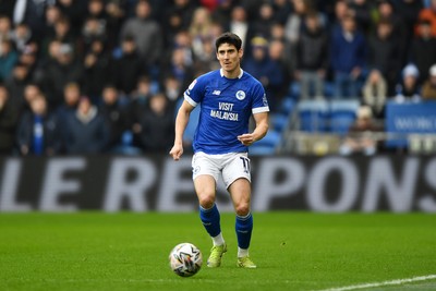 150225 - Cardiff City v Bristol City - Sky Bet Championship - Callum O'dowda of Cardiff City