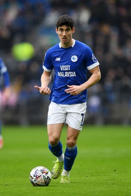 150225 - Cardiff City v Bristol City - Sky Bet Championship - Callum O'dowda of Cardiff City