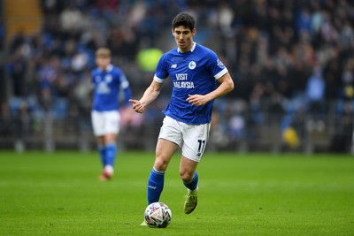 150225 - Cardiff City v Bristol City - Sky Bet Championship - Callum O'dowda of Cardiff City