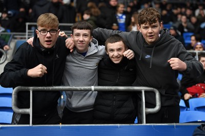 150225 - Cardiff City v Bristol City - Sky Bet Championship - Fans