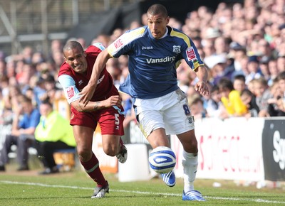 13.04.09.. Cardiff City v Burnley, Coca Cola Championship -  Cardiff's Jay Bothroyd 