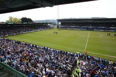 13.04.09.. Cardiff City v Burnley, Coca Cola Championship -  A general view of Ninian Park just prior to kick off  