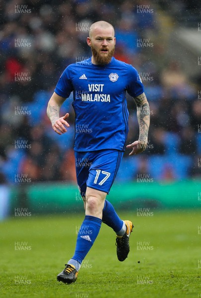 300318 - Cardiff City v Burton Albion, Sky Bet Championship - Aron Gunnarsson of Cardiff City makes his return to the Cardiff side after returning from injury
