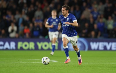 300925 - Cardiff City v Burton Albion, EFL Sky Bet League 1 - Ryan Wintle of Cardiff City