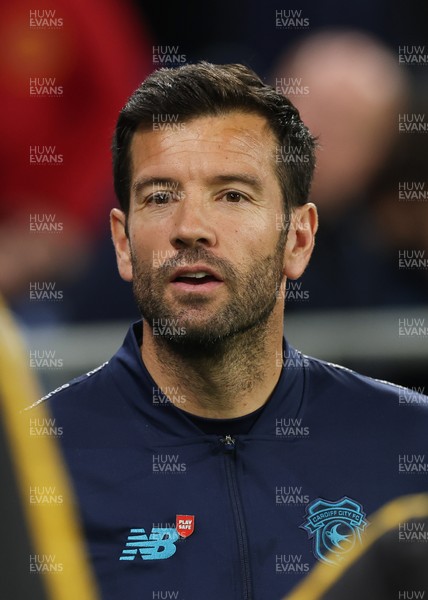 300925 - Cardiff City v Burton Albion, EFL Sky Bet League 1 - Cardiff City head coach Brian Barry-Murphy