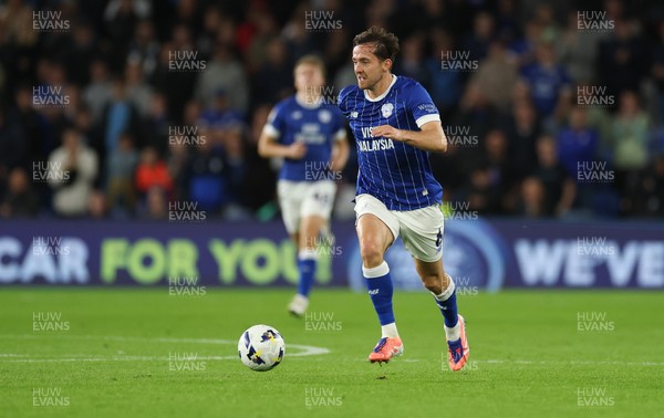 300925 - Cardiff City v Burton Albion, EFL Sky Bet League 1 - Ryan Wintle of Cardiff City