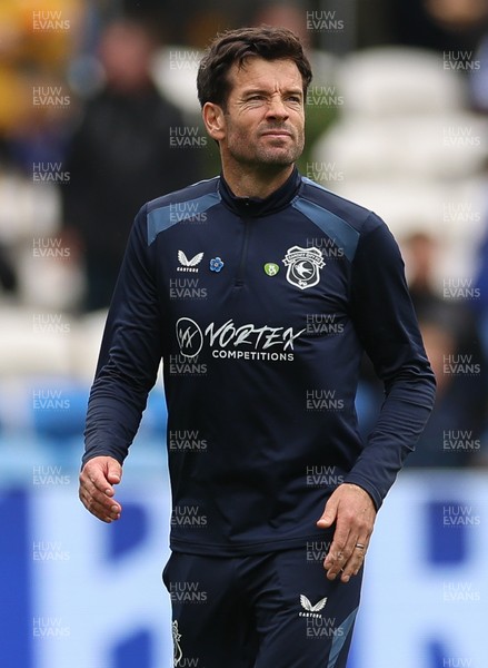 190926 Cardiff City v Charlton Athletic, EFL Sky Bet Championship - Cardiff City head coach Brian Barry-Murphy at the end of the match