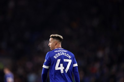 161225 - Cardiff City v Chelsea - EFL Cup Quarter Final - Callum Robinson of Cardiff 