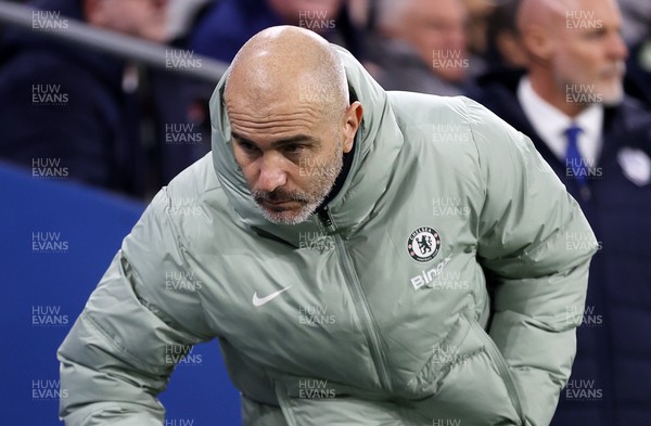 161225 - Cardiff City v Chelsea - EFL Cup Quarter Final - Chelsea Manager Enzo Maresca 