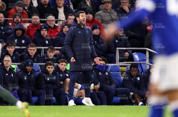 161225 - Cardiff City v Chelsea - EFL Cup Quarter Final - Cardiff City Manager Brian Barry-Murphy 