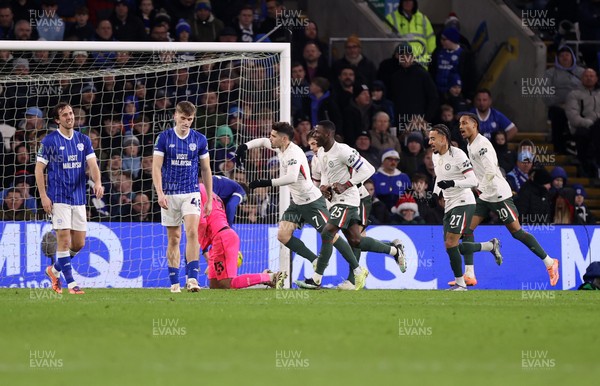 161225 - Cardiff City v Chelsea - EFL Cup Quarter Final - Pedro Neto of Chelsea celebrates scoring a goal to make the score 1-2