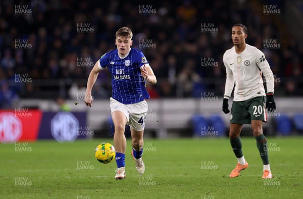 161225 - Cardiff City v Chelsea - EFL Cup Quarter Final - Dylan Lawlor of Cardiff 
