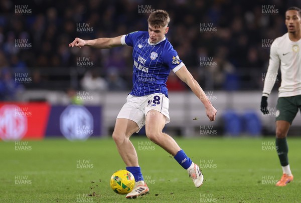 161225 - Cardiff City v Chelsea - EFL Cup Quarter Final - Dylan Lawlor of Cardiff 