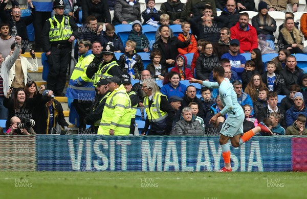 310319 - Cardiff City v Chelsea, Premier League - Ruben Loftus-Cheek of Chelsea celebrates after he heads to score the second goal