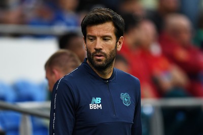 260825 - Cardiff City v Cheltenham Town - Carabao Cup Round Two - Brian Barry-Murphy, Cardiff City Manager