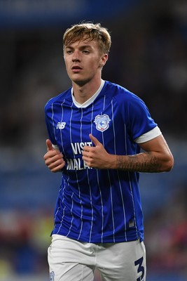 260825 - Cardiff City v Cheltenham Town - Carabao Cup Round Two - Joel Bagan of Cardiff City