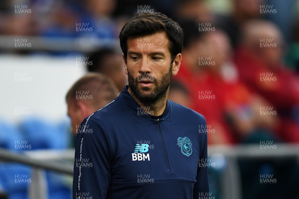 260825 - Cardiff City v Cheltenham Town - Carabao Cup Round Two - Brian Barry-Murphy, Cardiff City Manager