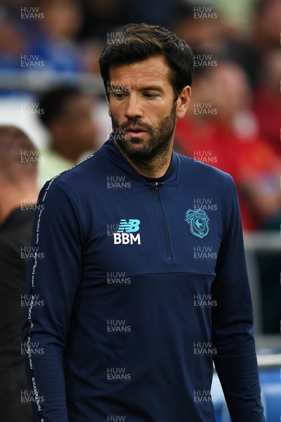 260825 - Cardiff City v Cheltenham Town - Carabao Cup Round Two - Brian Barry-Murphy, Cardiff City Manager