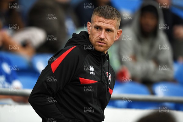 260825 - Cardiff City v Cheltenham Town - Carabao Cup Round Two - Scott Bennett of Cheltenham Town