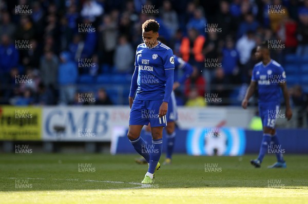 040519 - Cardiff City v Crystal Palace - Premier League - Dejected Josh Murphy of Cardiff City