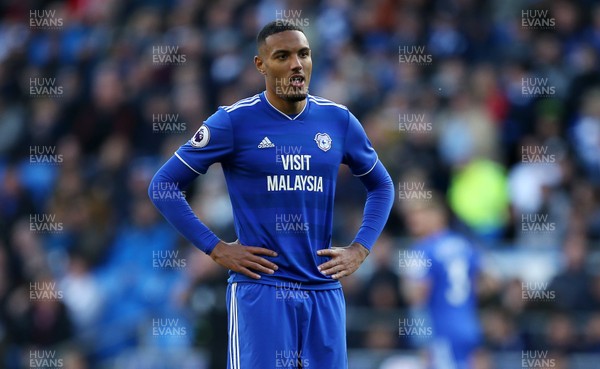 040519 - Cardiff City v Crystal Palace - Premier League - Dejected Kenneth Zohore of Cardiff City