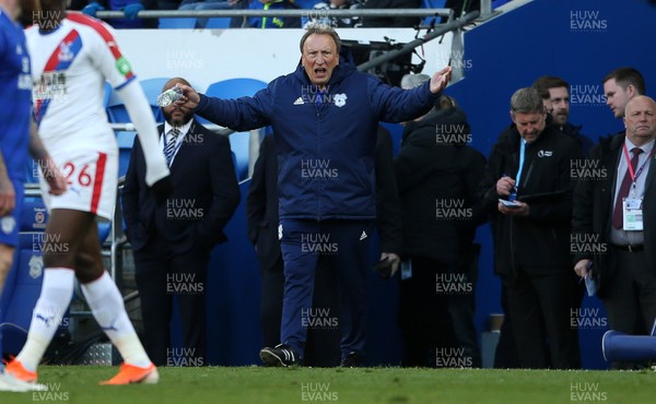 040519 - Cardiff City v Crystal Palace - Premier League - Dejected Cardiff City Manager Neil Warnock
