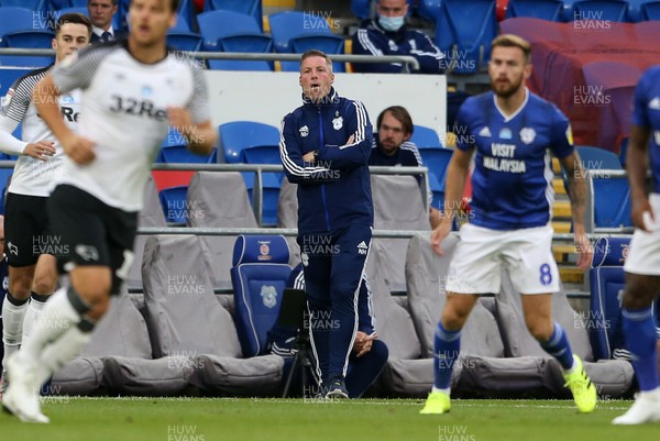 140720 - Cardiff City v Derby County - SkyBet Championship - Cardiff City Manager Neil Harris