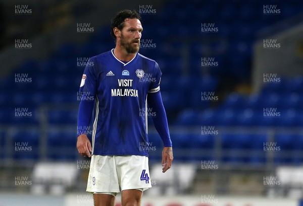 140720 - Cardiff City v Derby County - SkyBet Championship - Sean Morrison of Cardiff City