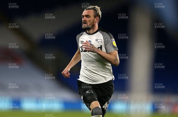 140720 - Cardiff City v Derby County - SkyBet Championship - Scott Malone of Derby County