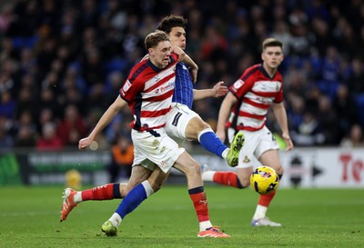 131225 - Cardiff City v Doncaster Rovers - SkyBet League One - Yousef Salech of Cardiff scores a goal