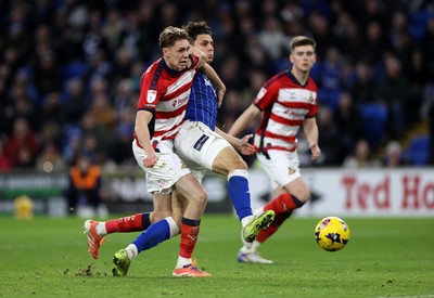 131225 - Cardiff City v Doncaster Rovers - SkyBet League One - Yousef Salech of Cardiff scores a goal