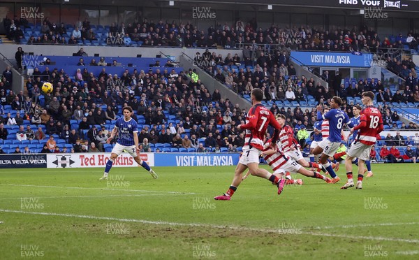 131225 - Cardiff City v Doncaster Rovers - SkyBet League One - Omari Kellyman of Cardiff scores a goal