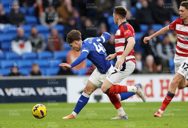 131225 - Cardiff City v Doncaster Rovers - SkyBet League One - Cian Ashford of Cardiff scores a goal