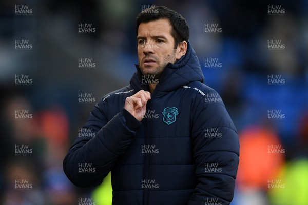 261225 - Cardiff City v Exeter City - Sky Bet League 1 - Brian Barry-Murphy, Cardiff City Manager