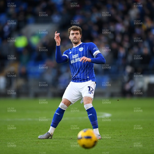 261225 - Cardiff City v Exeter City - Sky Bet League 1 - Calum Chambers of Cardiff City