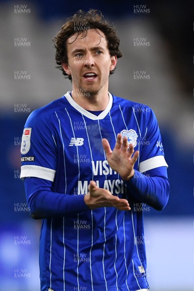 261225 - Cardiff City v Exeter City - Sky Bet League 1 - Ryan Wintle of Cardiff City at full time