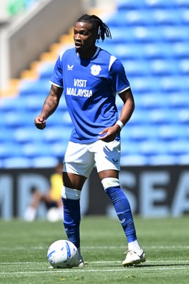 110726 - Cardiff City v FC Midtjylland - Preseason Friendly - Gabriel Osho of Cardiff City