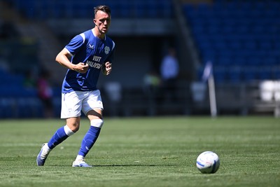 110726 - Cardiff City v FC Midtjylland - Preseason Friendly - David Turnbull of Cardiff City
