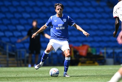 110726 - Cardiff City v FC Midtjylland - Preseason Friendly - Perry NG of Cardiff City