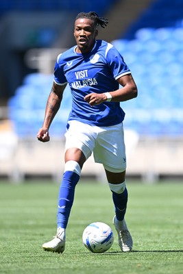 110726 - Cardiff City v FC Midtjylland - Preseason Friendly - Gabriel Osho of Cardiff City