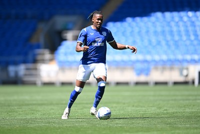 110726 - Cardiff City v FC Midtjylland - Preseason Friendly - Gabriel Osho of Cardiff City
