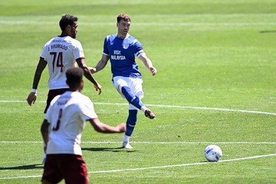 110726 - Cardiff City v FC Midtjylland - Preseason Friendly - Calum Chambers of Cardiff City