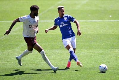 110726 - Cardiff City v FC Midtjylland - Preseason Friendly - Callum Robinson of Cardiff City