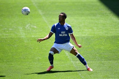110726 - Cardiff City v FC Midtjylland - Preseason Friendly - Chris Willock of Cardiff City