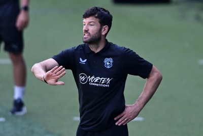110726 - Cardiff City v FC Midtjylland - Preseason Friendly - Brian Barry-Murphy, Cardiff City Manager